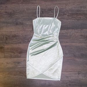 Windsor sage green homecoming dress